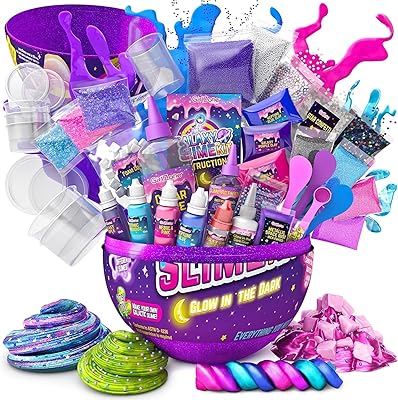 Girl Zone Egg Surprise Galaxy Slime Kit 41 Pieces Kit to create space.. DIAYTAR NIGERIA brings quality products to every corner of Nigeria at prices everyone can afford.