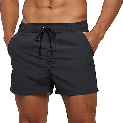 Quick drying bath shorts, plain sports beach shorts with zipped rear pockets.. DIAYTAR NIGERIA connects your desires with reality through our affordable e-commerce platform and quick delivery.