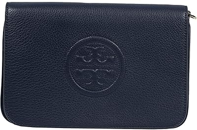 Tory Burch Leather Marine Woman - Rabat wallets.. Embrace the convenience of DIAYTAR NIGERIA with thousands of products at your fingertips, delivered nationwide.