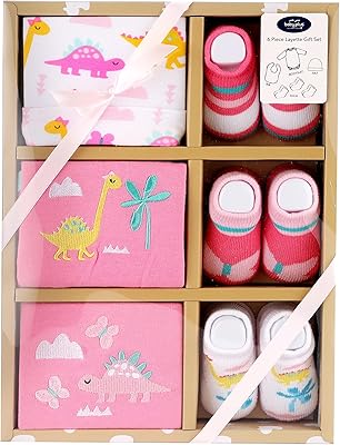 Baby Plus Gift Box for Unisex Children from the newborn, 6 pieces, pink.. DIAYTAR NIGERIA: Making online shopping accessible with affordable prices and nationwide delivery service.