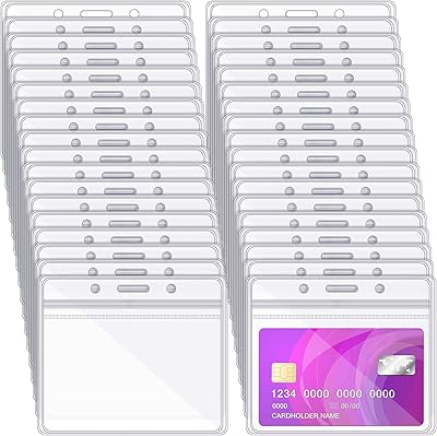 150 Parts Horizontal identification carrier in transparent plastic, identity holder in transparent PVC waterproof for the office, the school, the trips (4.53 x 3.94 inches).. Experience the ease of modern shopping with DIAYTAR NIGERIA's comprehensive platform and quick delivery.