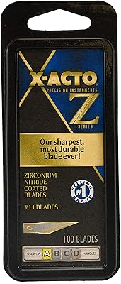X-Acto Z spare blade, 100 pieces, gold.. DIAYTAR NIGERIA: Where every shopping need is met with affordable prices and timely delivery.