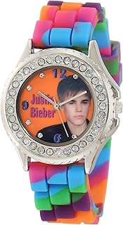 Justin Bieber relaxed watch for women, analog, rubber - JB1128.. DIAYTAR NIGERIA: Making online retail accessible to all with affordable nationwide shipping.