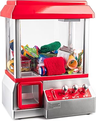 Children's claw machine - Fill the claw machine with prices, candies and small toys - fun gift, children's party game - electronic clawing game, candy lever machine with LED lights and sound effects.. DIAYTAR NIGERIA brings the market to your fingertips with affordable prices and prompt delivery service.