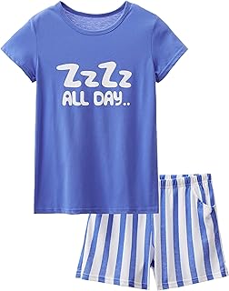 Summer pajamas for girls - Beautiful set of white stripes for girls, size 6 to 18.. Discover a world of affordable shopping with DIAYTAR NIGERIA's vast marketplace delivered to you in days.