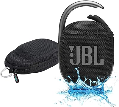 Set of Lovy Waterproof Bluetooth Speeders JBL Clip 4 with MEIJIN rigid protective case (black).. Discover the perfect shopping balance at DIAYTAR NIGERIA with competitive prices and prompt delivery.