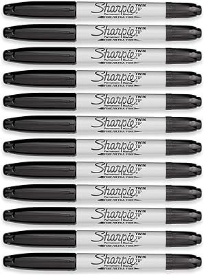 Ultra fine black Sharpie Sharpie Sharpier (12).. Experience shopping freedom with DIAYTAR NIGERIA's comprehensive marketplace delivered within 8 days.
