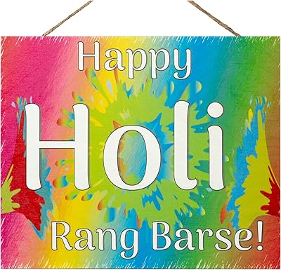 Jennygems Happy Holi Rang Borse Wooden panels, Holi decorations, party supplies, color festival, lot of 4.. Discover shopping simplified with DIAYTAR NIGERIA's comprehensive platform and reliable 5-8 day shipping.