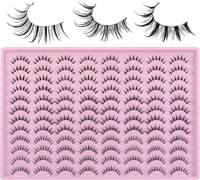 48 pairs of manga eyelashes of natural appearance 3 mixed styles transparent strip bristling with anime Multipack in bulk in large packet of Japanese eyelashes by Alice.. Shop for everything you need at DIAYTAR NIGERIA, with budget-friendly prices and quick delivery.