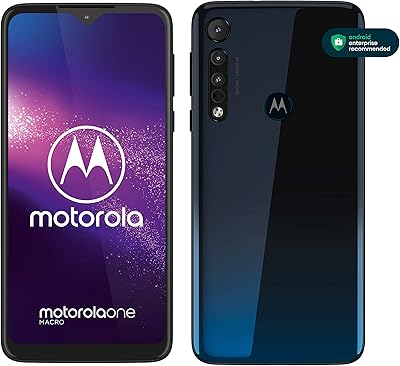 Motola One Macro Dual SIM XT2016 1 64 GB unlocked in 4G factory LTE World Sideral Blue Version.. DIAYTAR NIGERIA: Your affordable gateway to thousands of products delivered within a week.