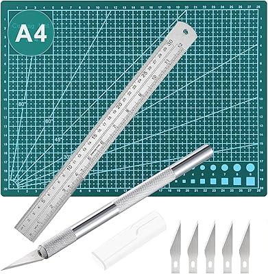 Self-cucoring manual cutting carpet Cloud4 double-sided rotary cutting board with tool.. From household needs to gadgets, DIAYTAR Nigeria has it all.