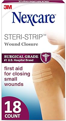 Nexcare Stri Wound closing ribbon, secures and seals small cuts and abrasions, 1/2 "x 4", 18 units.. Say goodbye to long wait times — DIAYTAR Nigeria ships in just 5–8 days!