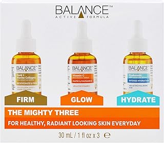 Balance Active Formula the Mighty Three (3 x 30 ml) - Advanced active ingredients for visible results. Three targeted serums that you can use together or individually... DIAYTAR NIGERIA: Your partner in affordable online shopping with dependable delivery within 8 days.