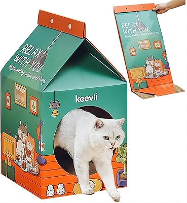 Cool Baby Cat Scratch Cave Master Box with removable classic interactive gearbox.. DIAYTAR NIGERIA delivers satisfaction with every purchase through our affordable and reliable service.