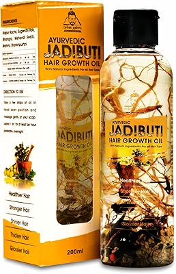 Ayurvedic hair oil Gadibuti Urbanjapro to control the fall and growth of hair with natural herbs - 200 ml (Jadibuti).. Transform your online shopping experience with DIAYTAR NIGERIA's affordable and diverse marketplace.