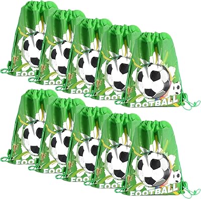 Iblue football cord bags 10 pieces back bag for children's gift.. DIAYTAR Nigeria delivers happiness in 5–8 days, no matter what you buy.