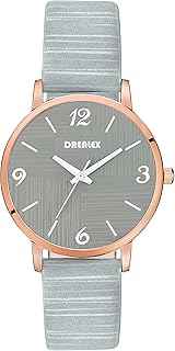 Elegant Dryalex analog watch with leather bracelet for women (gray dial and gray bracelet), gray color, bracelet, gray, bracelet.. DIAYTAR NIGERIA: Where convenience meets affordability with delivery across Nigeria in under 8 days.