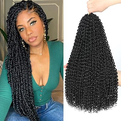 Set of 6 hair extensions Dancema Water Wave for hair braids with butterfly hook locs (18 ", #1b, value pack).. Whether it’s gadgets or groceries, DIAYTAR Nigeria delivers in less than 8 days.