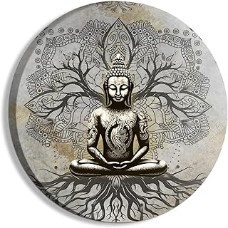 Buddha wall art for Mandala Life Tree Salon Decoration Looking Frame.. Shop the smart way with DIAYTAR NIGERIA's extensive selection and budget-friendly nationwide delivery.
