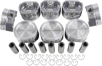 DNJ P4151 piston kit for Ford, Lincoln, Mercury, Crown Victoria, Y-150, Y-200, Expedition, Explorer, F-150, F-150 Heritage, Grand Marquis, Mountaineer and Mustang.. DIAYTAR NIGERIA: Your affordable shopping destination with thousands of products delivered in days.
