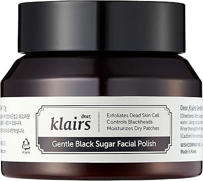 Glair's Gentle Black Face Polish | Korean beauty product -.. DIAYTAR NIGERIA: Your trusted partner for affordable online shopping with reliable delivery timeframes.