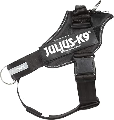 Julius - K9, dog harness IDC Front Control Y -Harness, Size: L/1, Black.. Shop from anywhere in Nigeria and receive your DIAYTAR purchases at affordable prices within a week.