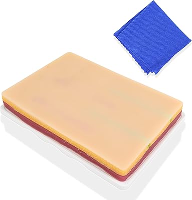 Gozemgalo injection cushion - IV injection training medical supplies - 4 vibrant veins - 3 layers representing the skin, fat and muscles - complete with cleaning cloth.. Affordable choices, delivered fast — that's the DIAYTAR Nigeria promise.