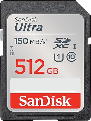 SD SANDISK UHS I 512 GB SD memory card, 150 MB/s for digital reflex cameras and without mirror, 10 years warranty-SDUNC-512G-GNS.. From fashion to electronics, DIAYTAR Nigeria brings it all to your doorstep — fast, easy, and affordable.