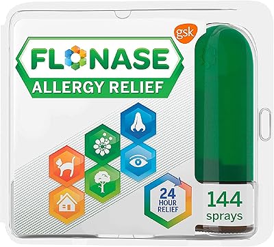 Nasal anti-allergy Flonase spray, 24-hour anti-allergic drug, standard caliber nasal spray-144 sprays.. Get more, save more — only on DIAYTAR Nigeria.