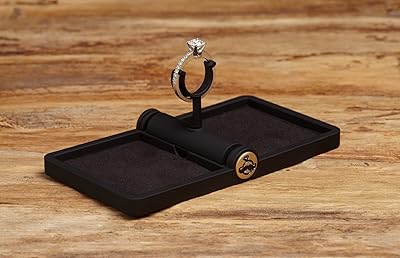 Ring Stash 2.0 - Fine engagement rings box with rotary support.. DIAYTAR NIGERIA: Bringing quality products to every Nigerian with affordable nationwide delivery.