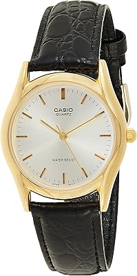 Classic Casio watch with leather bracelet for men.. Your complete shopping solution, DIAYTAR NIGERIA offers extensive choice with competitive prices and delivery.