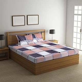 Style Space by esha Designer Double Multi -Usage Double Double Bed sheet with 2 pillowcases for winter/Air conditioning cover for summer - Multi color.. Shop with confidence at DIAYTAR NIGERIA, Nigeria's premier affordable e-commerce platform.