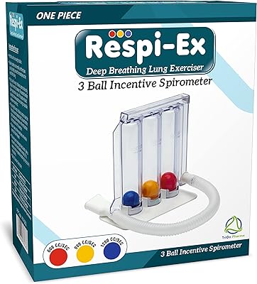 Pulmonary exercise with deep breathing respi-x | Washable and hygienic | Spirometry system | Pulmonary exercise | 3 ball stimulated Spirometer.. DIAYTAR NIGERIA: Your affordable marketplace with reliable 5-8 day shipping across Nigeria.
