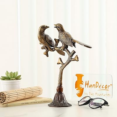 Inseparable tree display with two brass, standard, multicolored, 1 room mustaches.. Say goodbye to long wait times — DIAYTAR Nigeria ships in just 5–8 days!