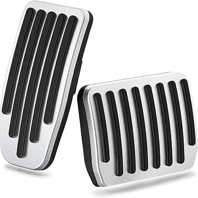 Replacement pedal cushion for Tesla Model 3 2016-2022 2023 Model Y, Cover-Piedal Accessories in non-slip non-slip aluminum.. DIAYTAR NIGERIA revolutionizes e-commerce with our affordable prices and dependable delivery timeframes.