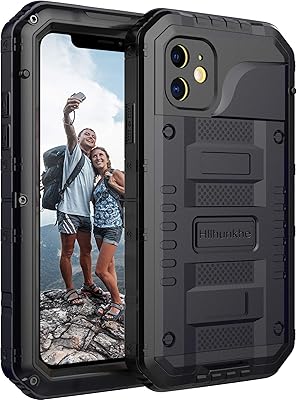 Waterproof full protection shell with integrated military quality, durable and robust quality screen protector for iPhone 11 6.1 inch version 2019.. Your favorite brands are just a click away on DIAYTAR Nigeria.