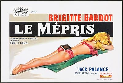 Tallenge - Contempt (contempt) - Jean -Luc Godard - New French wave cinema poster - Extra wide poster (paper, 20x30 inches, multicolored).. DIAYTAR NIGERIA delivers happiness in 5-8 days with our affordable and diverse product range.
