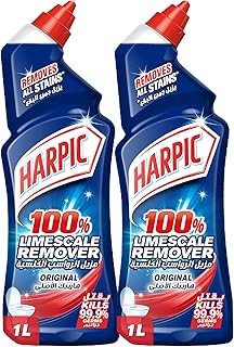 Original harpic WC cleaner, 100 % anti -lime, 1 liter (lot of 2).. Discover endless shopping possibilities at DIAYTAR NIGERIA, with budget-friendly prices and reliable delivery.