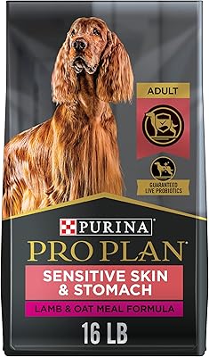 Purina Pro Plan Food for dogs for sensitive skin and stomachs with probiotics for dogs, lamb flour and oats - 15 pounds bag.. DIAYTAR NIGERIA: Where countless products meet affordable prices and reliable nationwide shipping.