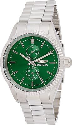 Invicta specialized quartz watch for men with steel bracelet.. DIAYTAR NIGERIA brings affordable shopping solutions to every corner of Nigeria in just 5-8 days.