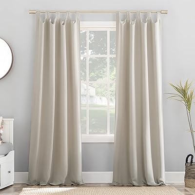 Occulting curtain with Sun Zero Easton eyelets, 40 "x 84", pearl.. Your daily needs delivered to your door — DIAYTAR Nigeria style.