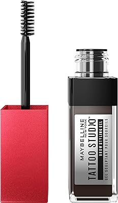 36 -hour eyebrow gel Maybelline New York Tattoo Brow, black brown.. DIAYTAR NIGERIA transforms desires into deliveries with our affordable prices and dependable shipping.