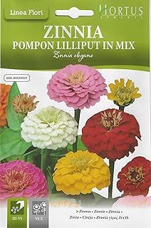 GRAINS HORTUS ZINNIA MIX (Zinnia Pompon Lilliput n Mix) High quality seeds (made in Italy) by Hortus Cimenti.. Shop smart with DIAYTAR NIGERIA, offering a vast product range delivered to your doorstep within a week.