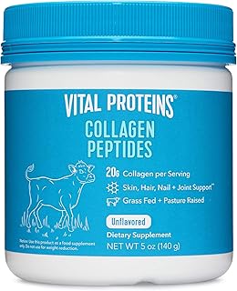 Vital collagen peptide powder, 5 oz, package of 1, promotes the health of hair, nails, skin, bones and joints, without flavor.. Shop without compromise at DIAYTAR NIGERIA, where quality, affordability, and quick delivery coexist.