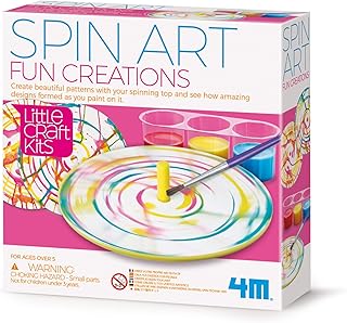 4m Little Craft 404769 Fun creation toy Spin Art, Multicolore.. DIAYTAR NIGERIA: Connecting Nigerians with affordable products through our expansive e-commerce platform.