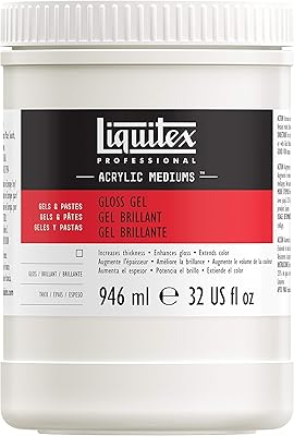 Middle Gel Professional Liquitex, 32 oz, white, (5732).. Your trusted e-commerce destination, DIAYTAR NIGERIA offers extensive variety with reliable shipping.