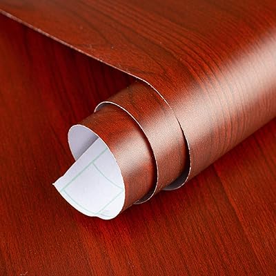 Baia Wooden Grain of Cherry Wood Red Extra Large and Thick Brown 80 Cm x 4 m Waterproof self-adhesive waterproof vinyl for table cabinet.. DIAYTAR NIGERIA makes every shopping desire a reality with affordable prices and delivery in 5-8 days.