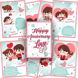 Decut anniversary flash card with personalized images, romantic quotes, love greeting cards with envelope, best birthday gift, wedding gift for couples (not personalized) (light pink) (ync10).. Save time and money with DIAYTAR Nigeria’s online store.