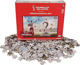 Official puzzle frame designed for the FIFA World Cup, Qatar 2022, 1000 educational games.. DIAYTAR Nigeria: trusted by thousands for fast, reliable delivery.