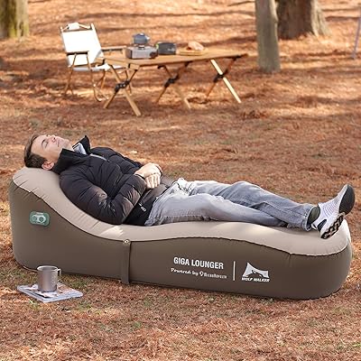 Wolf Walker Automatic Inflatable Long Chair with Electric Pump and Food Bank for Camping.. Your go-to destination for affordable online shopping, DIAYTAR NIGERIA delivers in under 8 days.